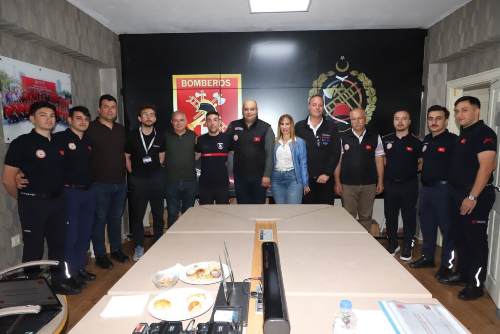 İspanya Alicante İtfaiyesi’nden Mersin İtfaiyesi’ne Ziyaret