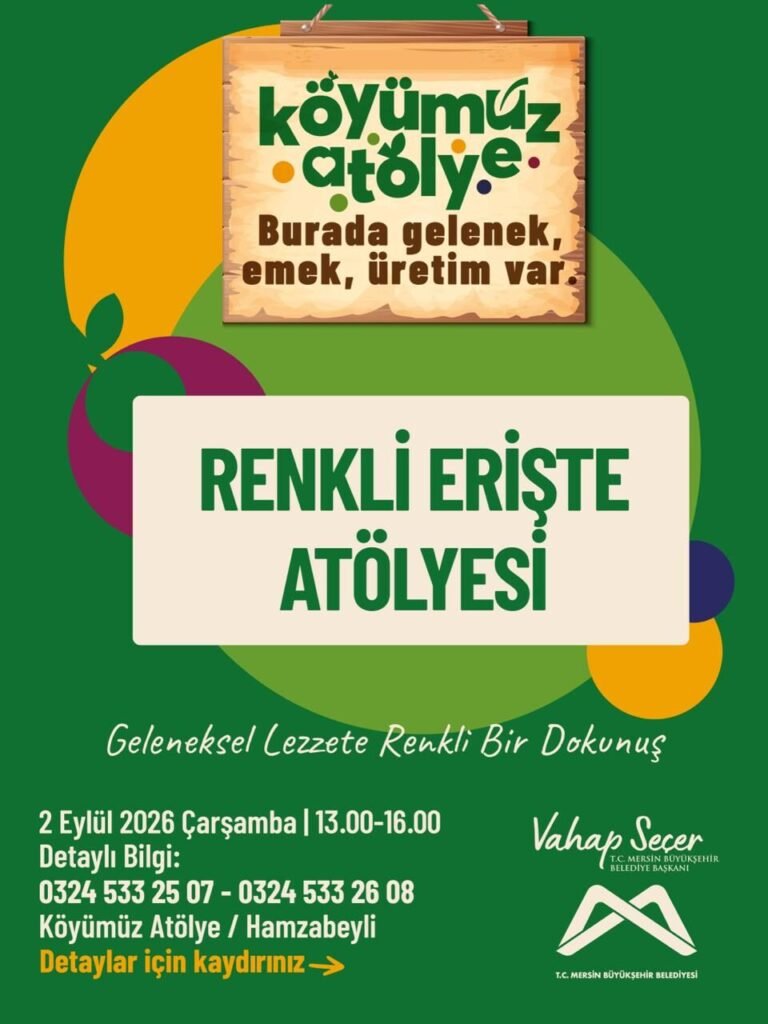 Renkli Erişte Atölyesi
