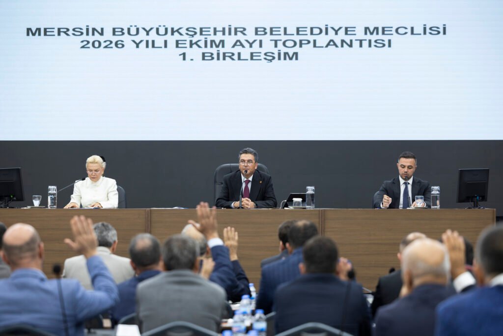 Mersin Büyükşehir Meclisi’nin Ekim Ayı 1. Birleşimi Gerçekleştirildi
